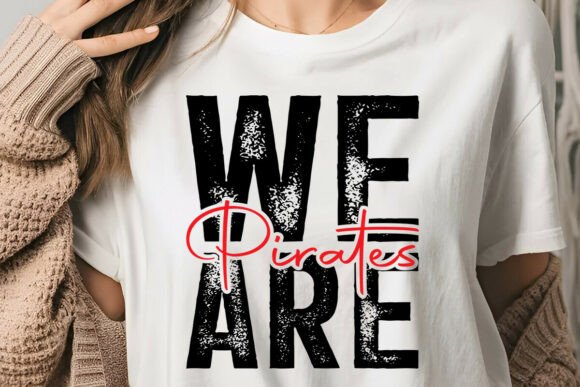 Download We Are Pirates Distressed SVG PNG - Premium Resources