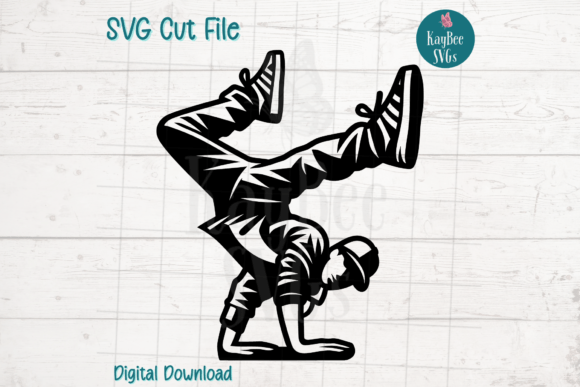 Download Break Dancer SVG Cut File - Dancer svg Collection