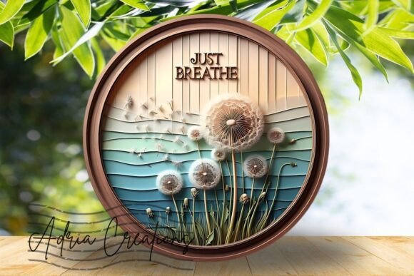Download 3D Dandelion Round Welcome Sign - Welcome sign Collection