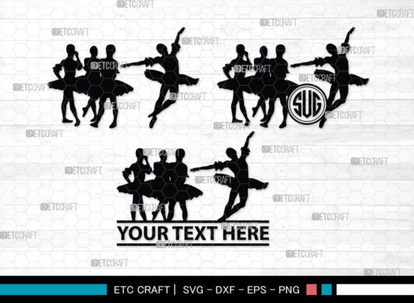 Download Dancer Team Monogram, Ballet Dancer Svg - Dancer svg Collection