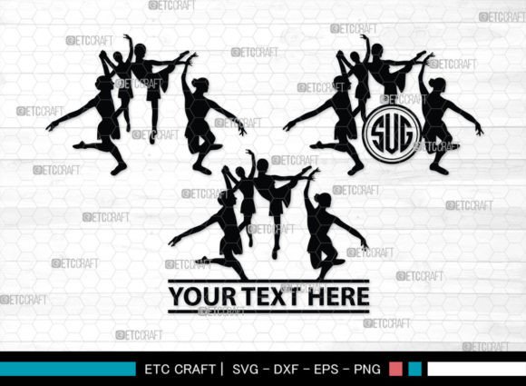 Download Dancer Team Monogram, Ballet Dancer Svg - Dancer svg Collection