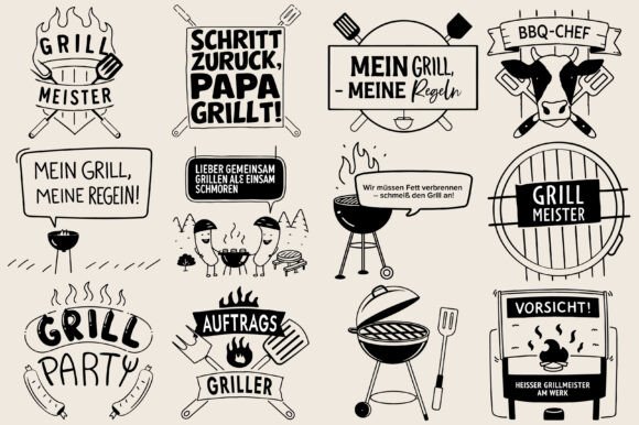 Download German Plotter File Grilling Svg Png - Grilling svg Collection