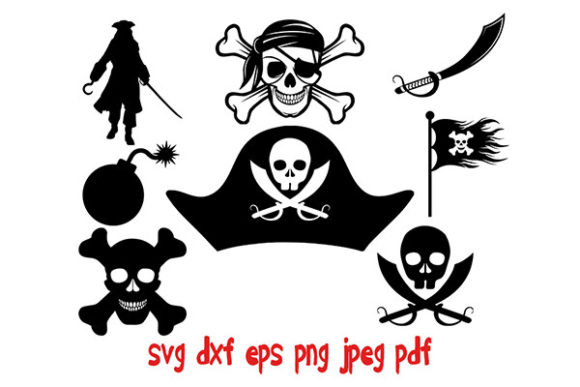 Download Pirates Set Svg, Skull Svg - Premium Resources